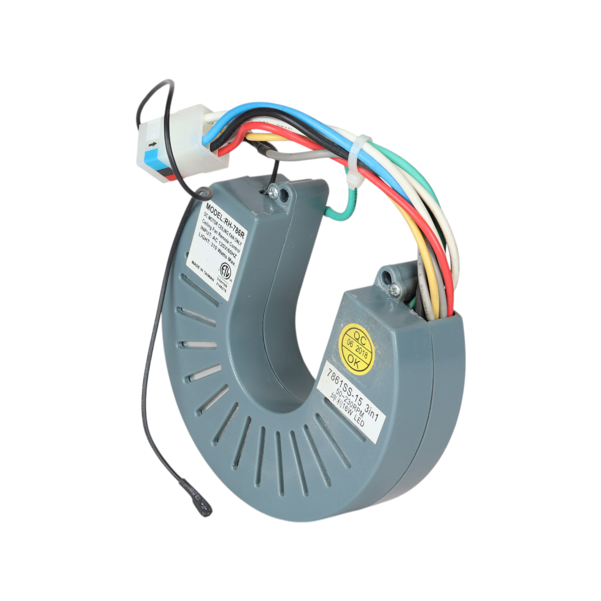 Anderic Substitute for Casablanca RH-786R 786SS-15 Rhine Ceiling Fan Receiver [RH786R]