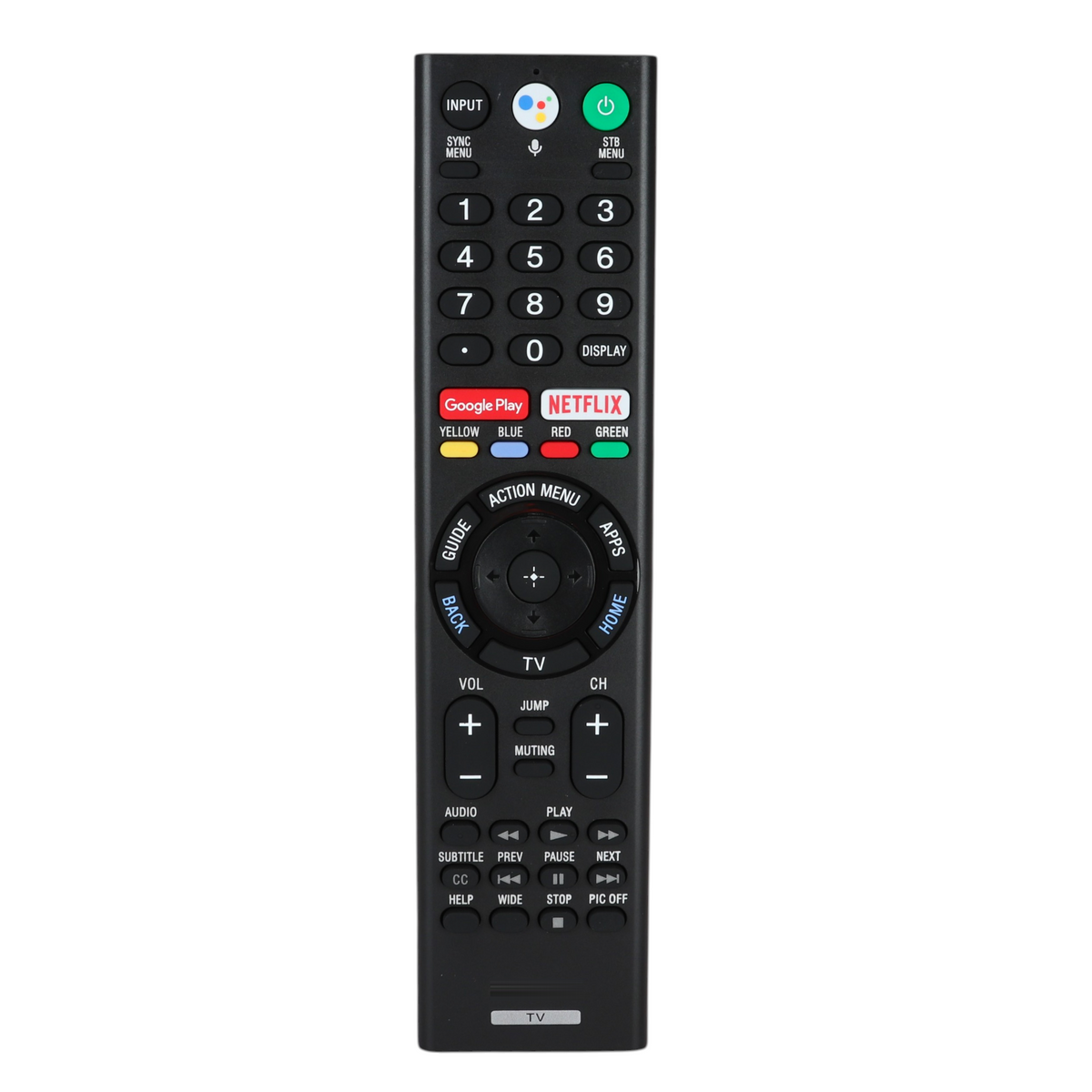 Sony RMF-TX310U Bravia TV Remote Control | Smart | RF and IR | Google Voice - 1-493-552-23