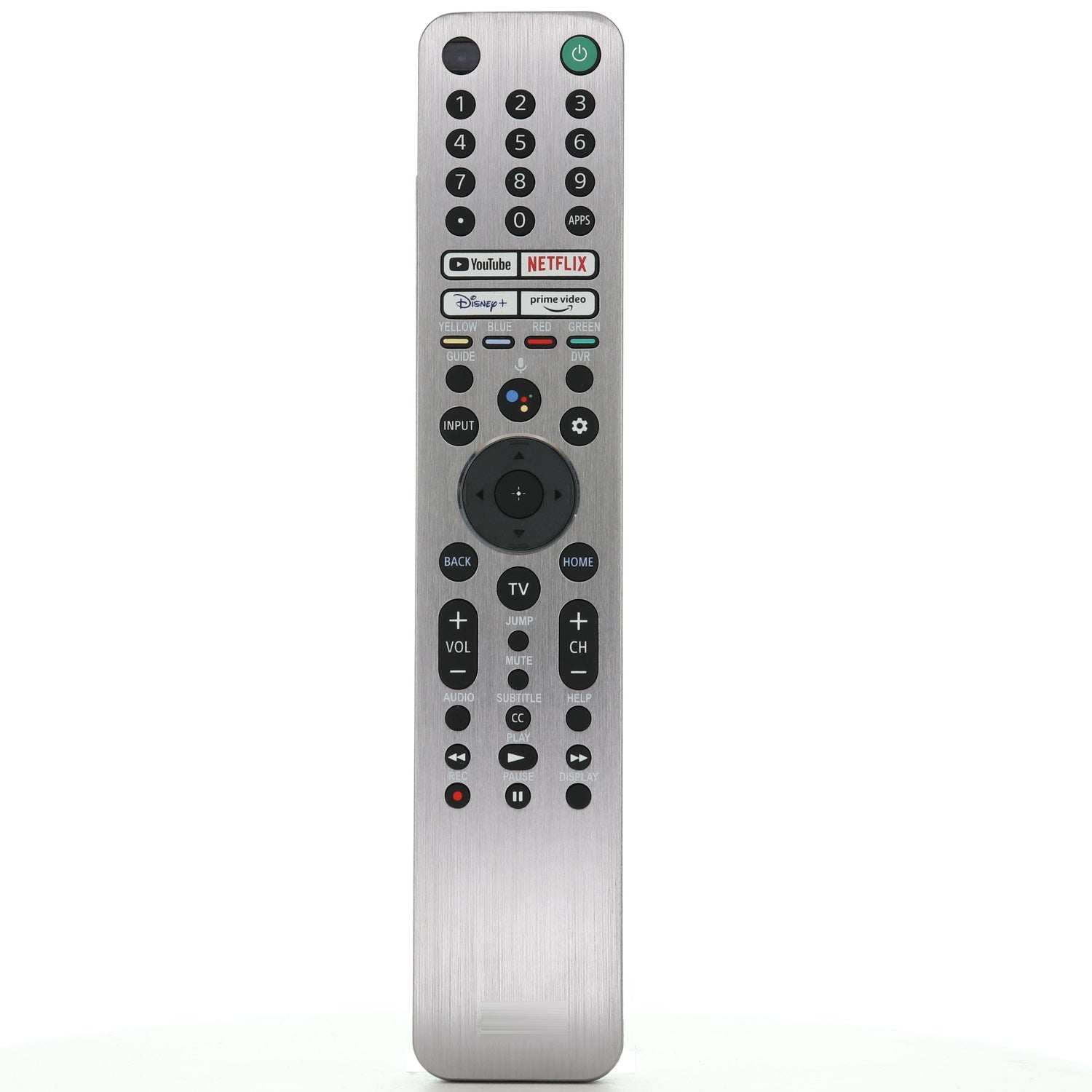 Sony RMF-TX621U Backlit Smart TV Remote Control with Voice | Metal Front - 1-009-947-11