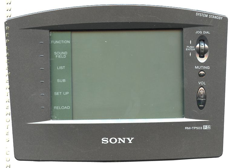 Sony RMT-P503 Receiver Remote Control - RMTP503