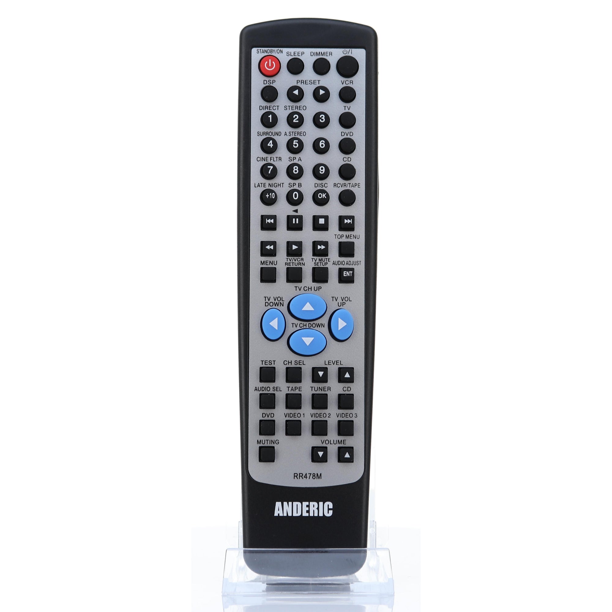 Anderic RC-478M for Onkyo A/V Receiver Remote Control | No programming | Input selectors -  RR478M