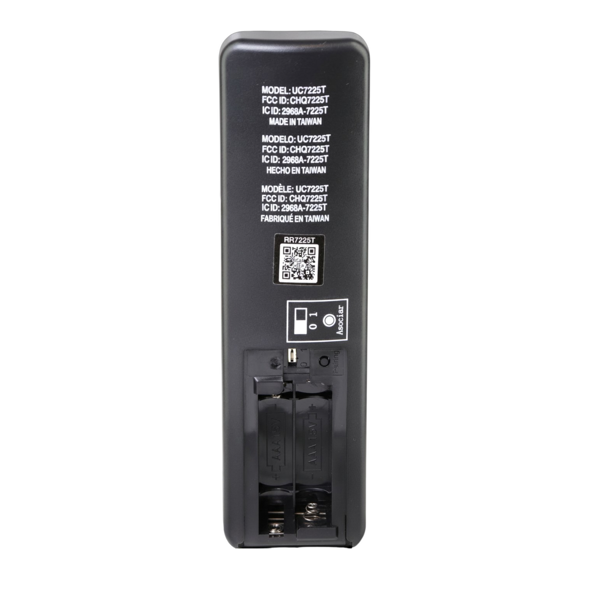 Anderic Substitute for TR198A / KUJCE10308 Ceiling Fan Remote Control | RF | DC FANS | Learn Button - KUJCE10308 [RR7225T]