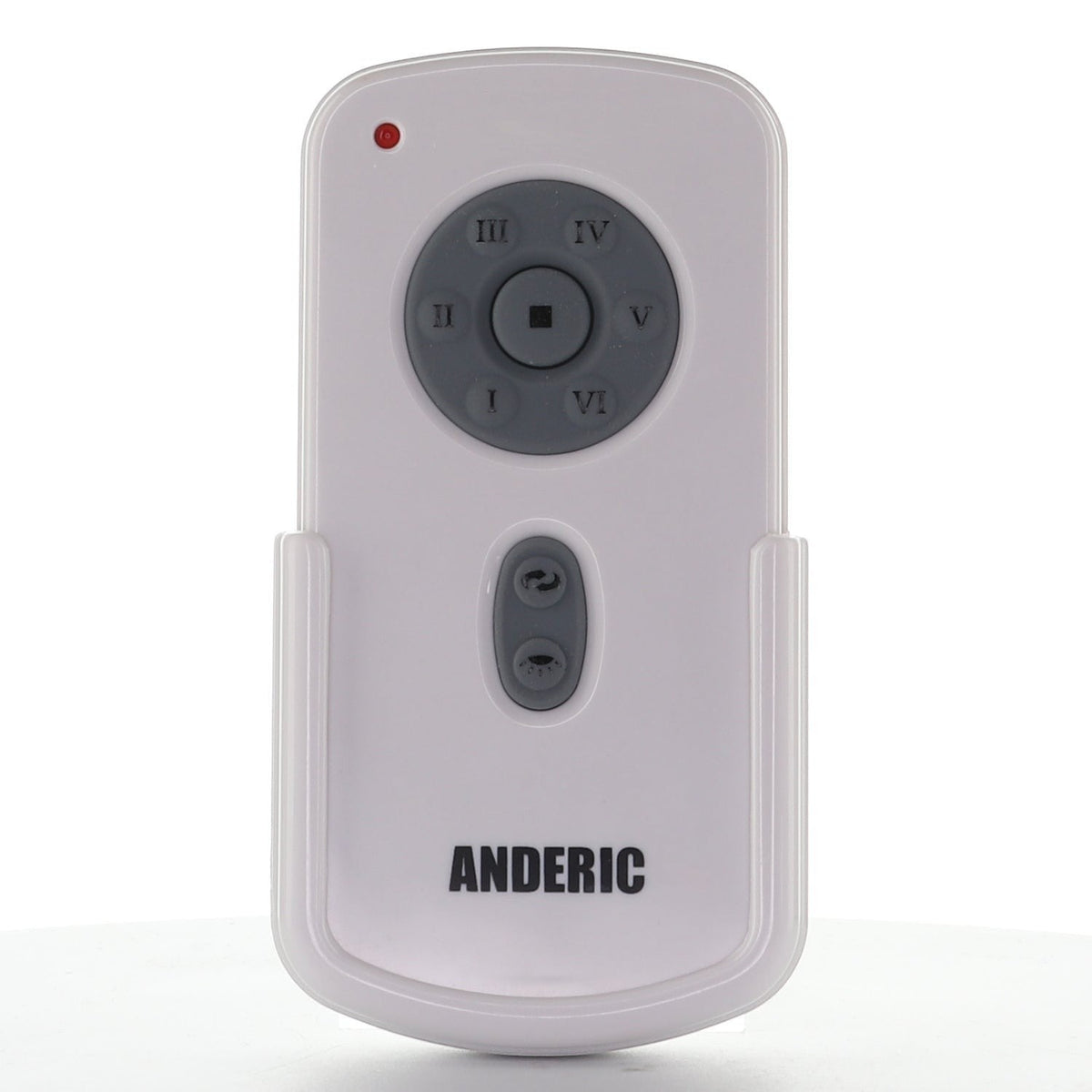 Anderic Substitute for Fanimation TW30WH / UC9787T WIRED Ceiling Fan Wall Plate Remote Control | 6-Speed DC| CHQ9053T [RR787T]