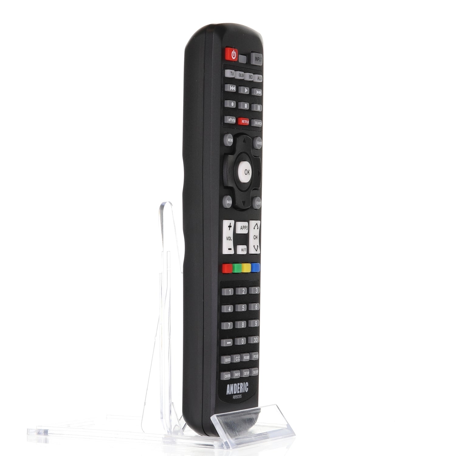 Anderic RR90395 Repalcement Smart TV Remote Control for Toshiba CT-903