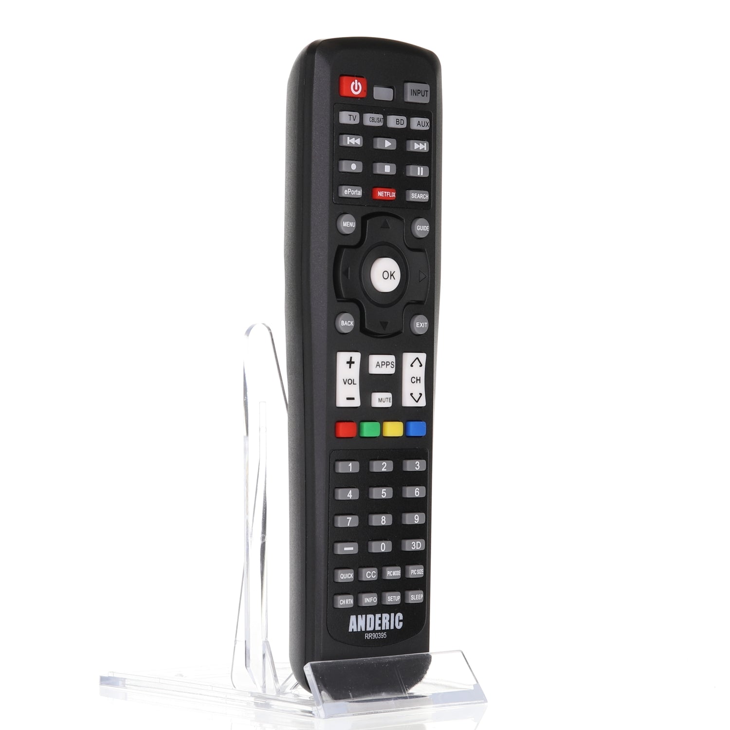 Anderic CT-90395 For Toshiba Smart TV Remote Control - RR90395