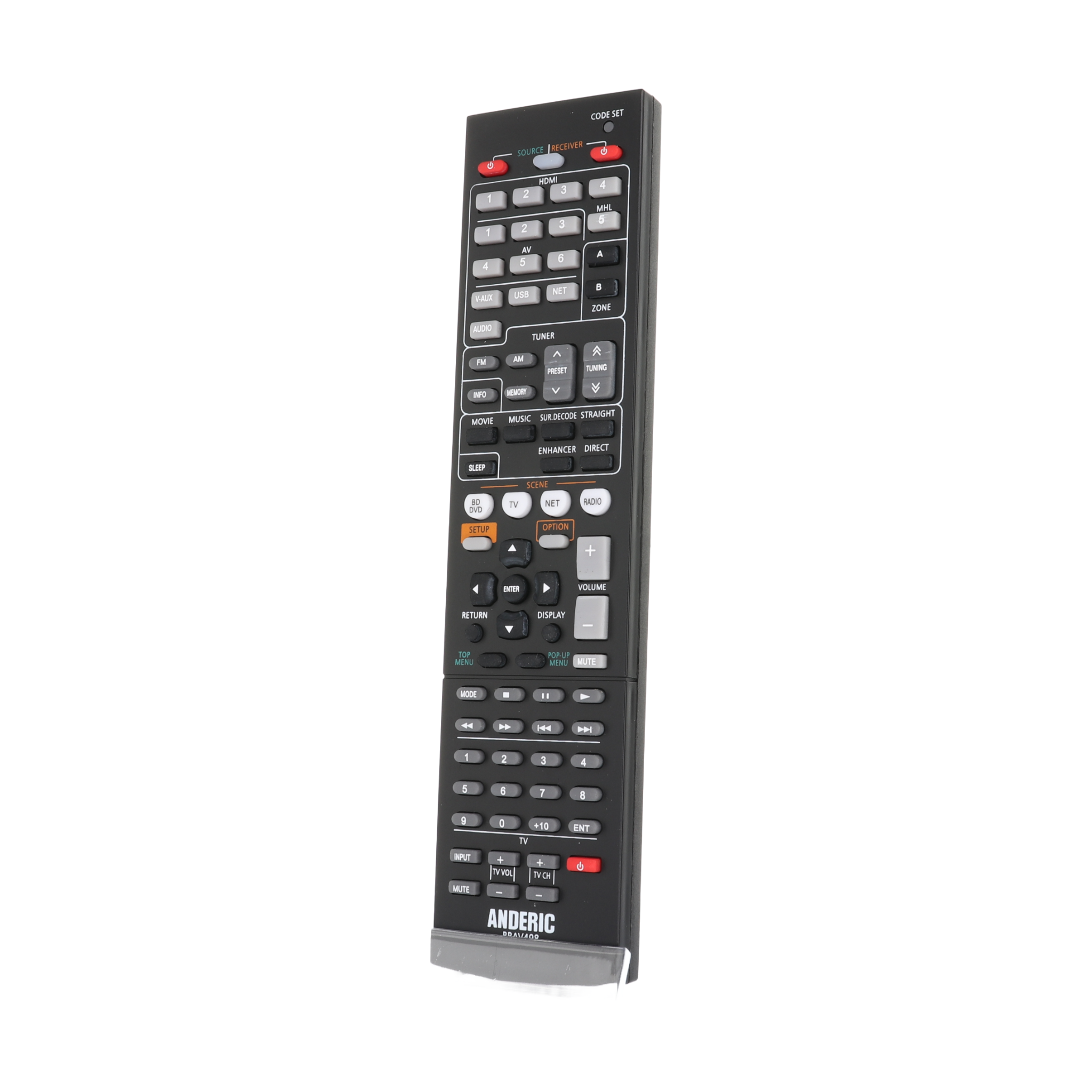 Anderic RRAV498 Replacement Receiver Remote Control for Yamaha RAV498 Anderic RRAV498 Replacement Receiver Remote Control for Yamaha RAV498