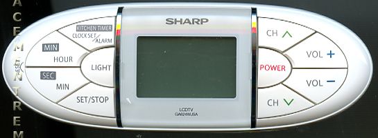 Télécommande pour téléviseur Sharp RRMCGA624WJSA