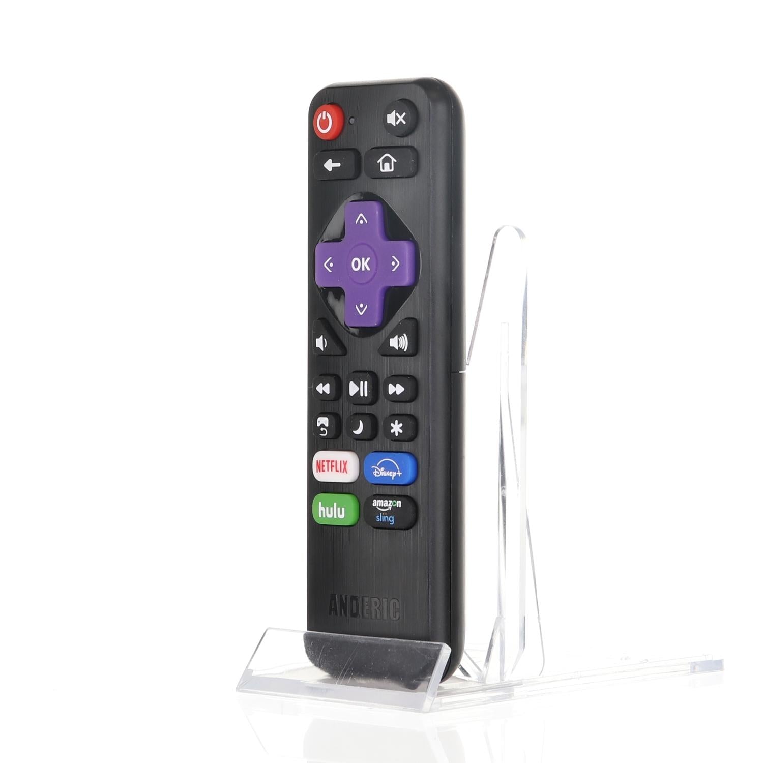 Anderic Universal Remote Control for Roku Streaming Player and TV with Learning