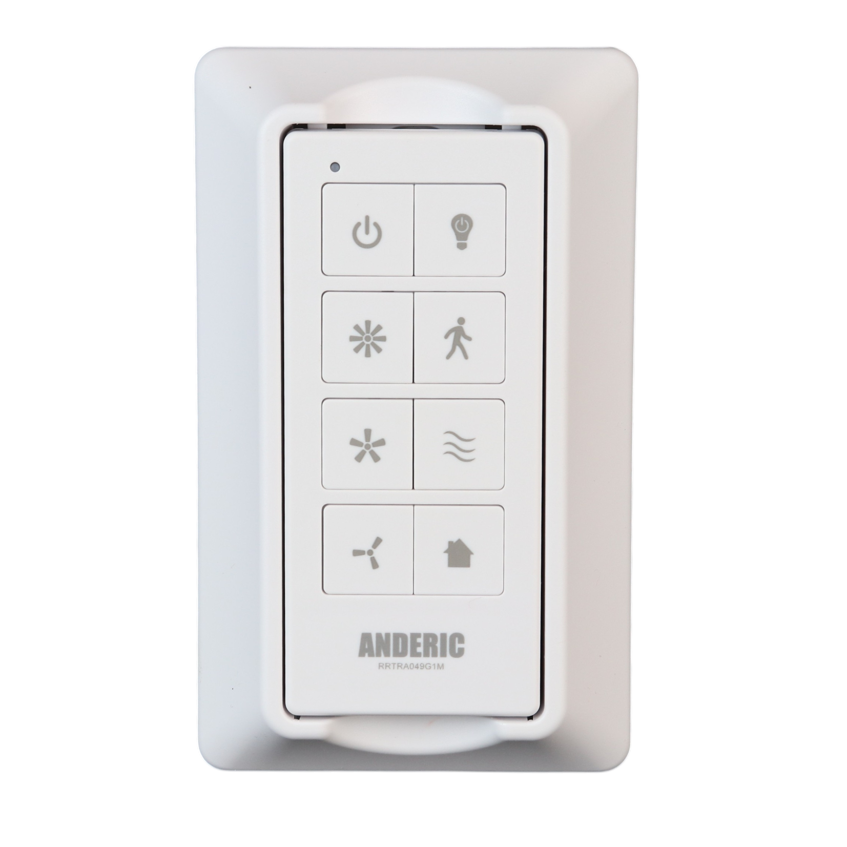 Mando a distancia de repuesto para ventilador de techo Anderic RRTRA049G1M para Harbor Breeze 2AQZU-18052 | 304 MHz