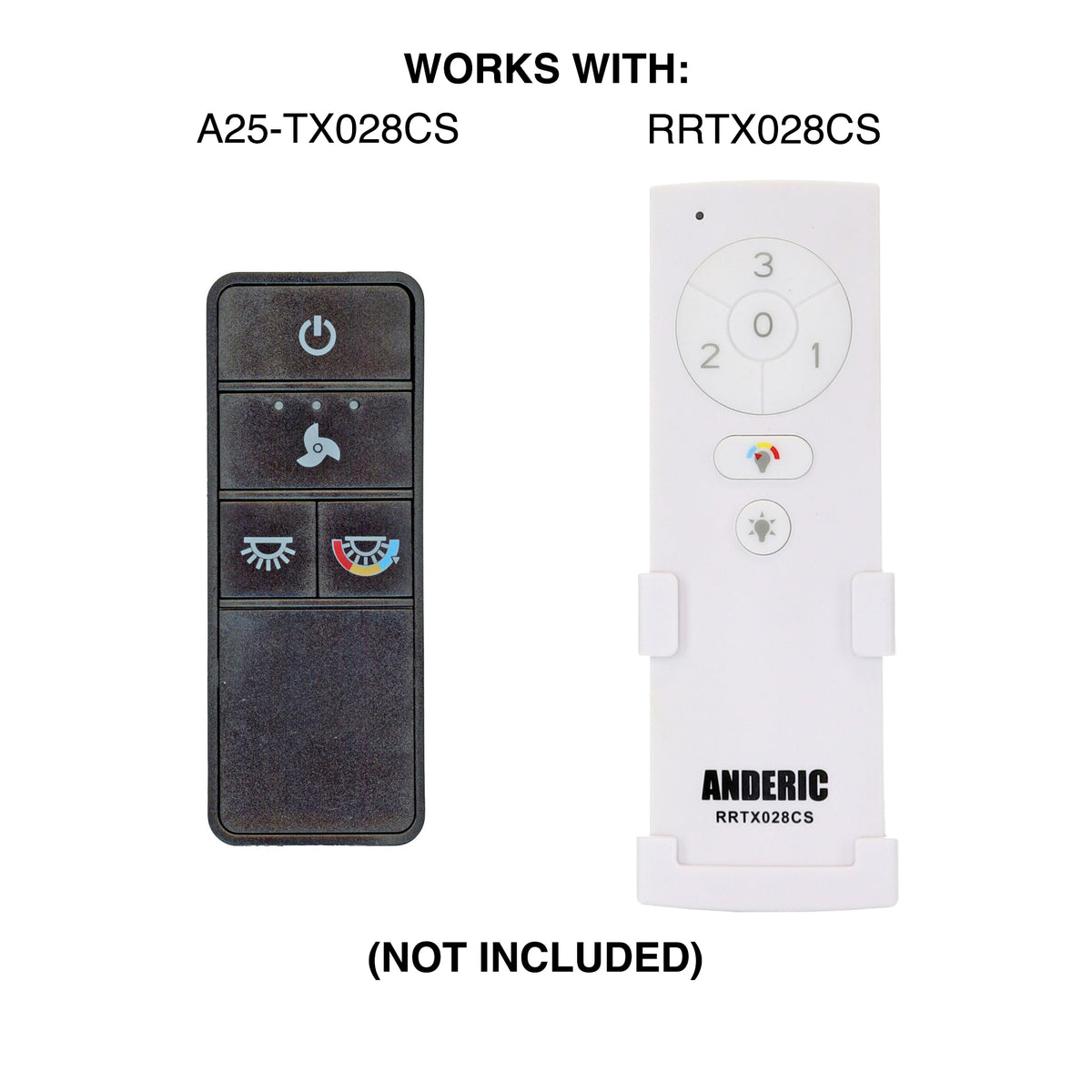 Anderic AP-8RDL AC Ceiling Fan Receiver for Home Decorators Collection Ashby Park, Beckford, Chelton, and Mena Ceiling fans - AP-8RDL