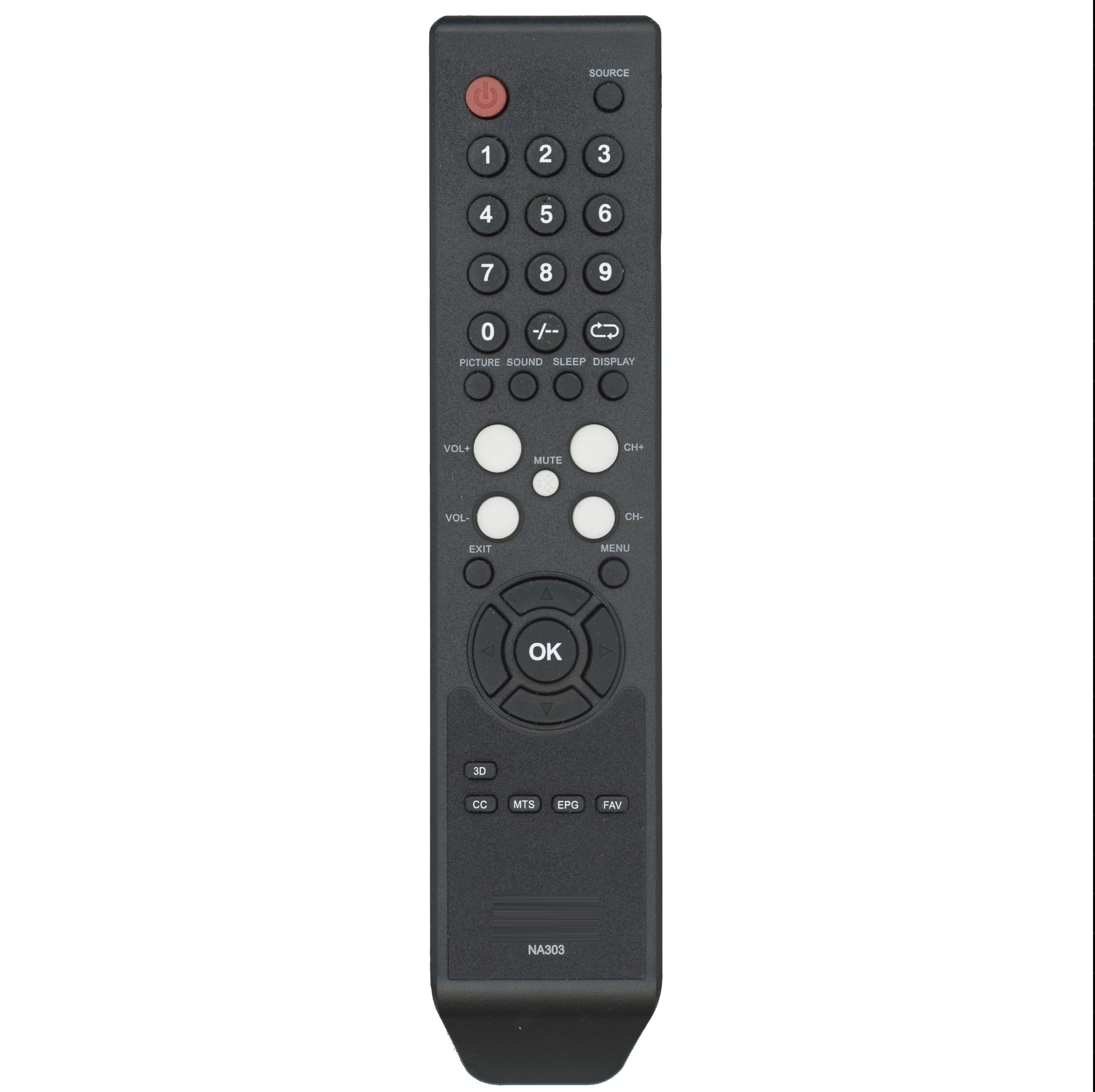 Avol NA303 TV Remote Control