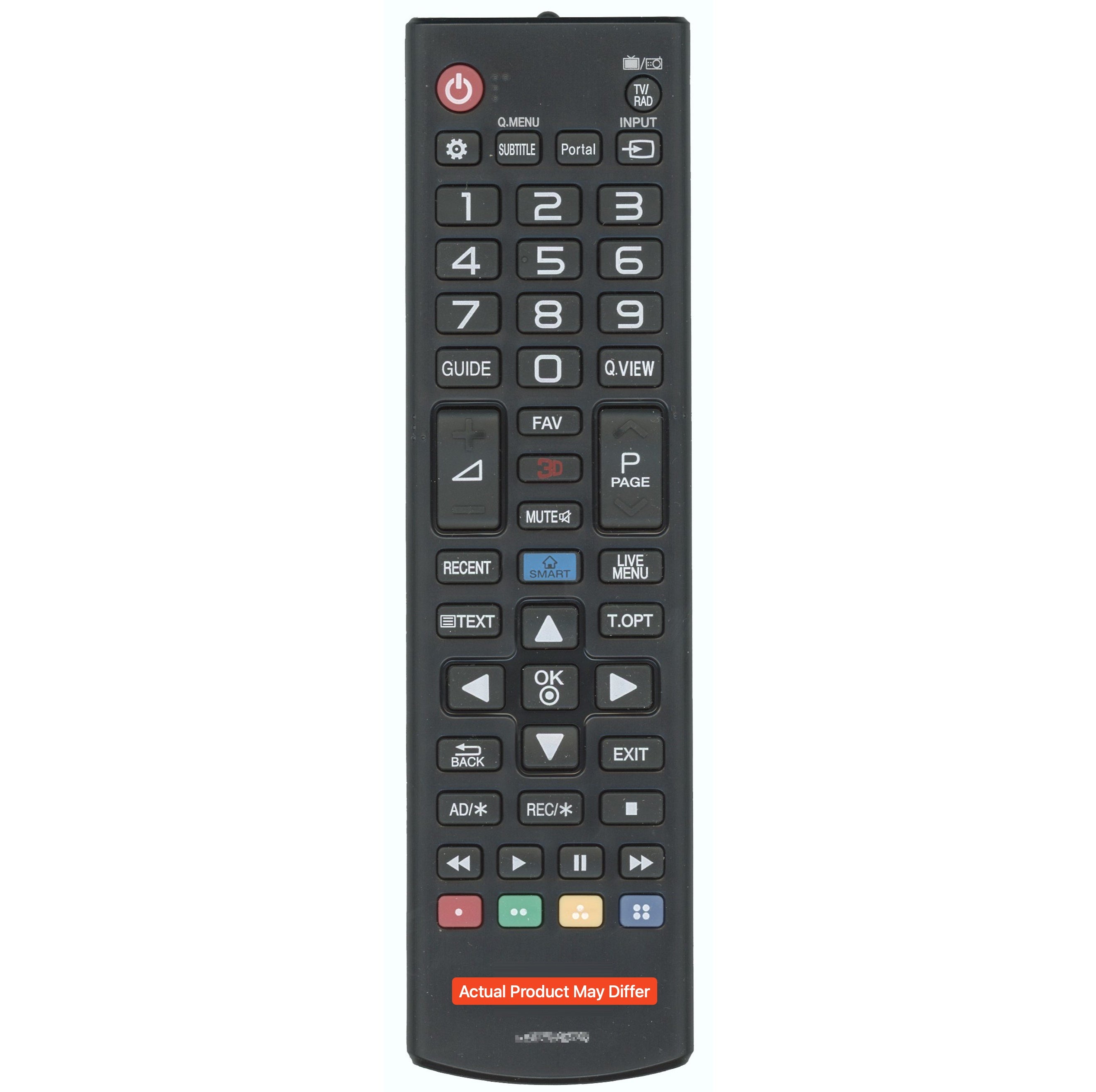 Control remoto para productos electrónicos de consumo LG AKB73756572