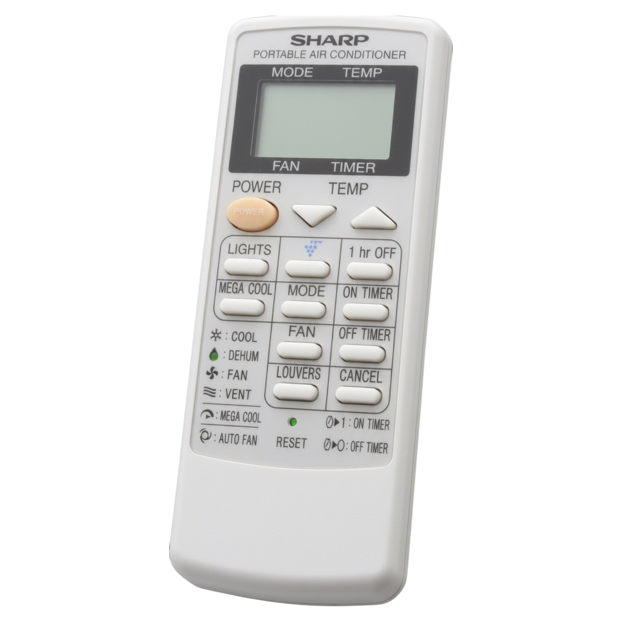 Sharp CRMCA663JBE Air Conditioner Remote Control