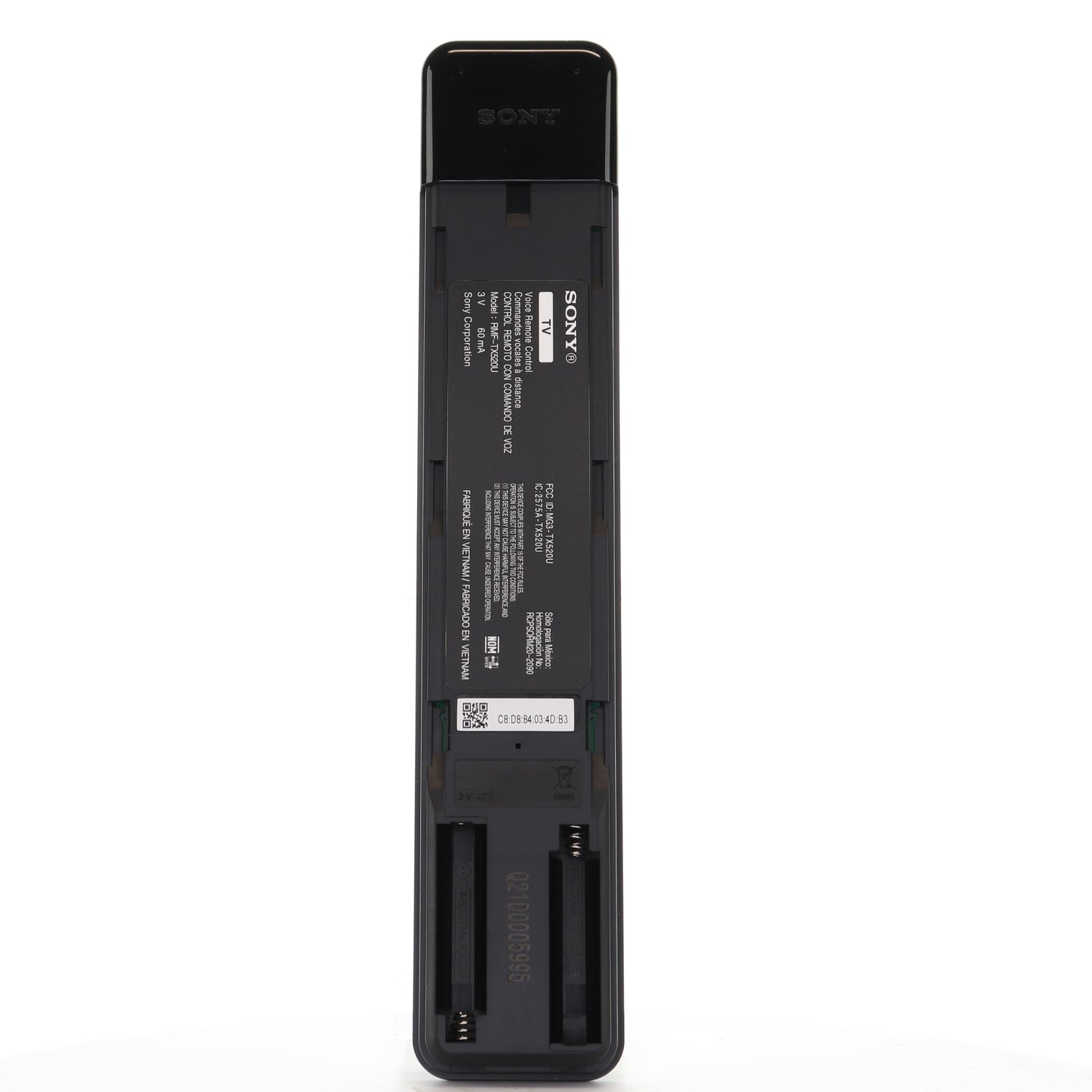 Télécommande vocale pour téléviseur Sony RMFTX520U 2021/2022 - 100995211