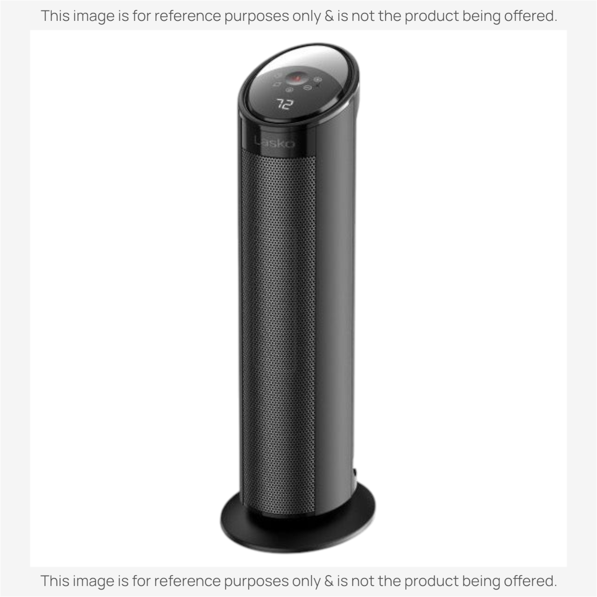 Anderic replacement remote control for Lasko upright fan and ceramic tower heater in a sleek black finish