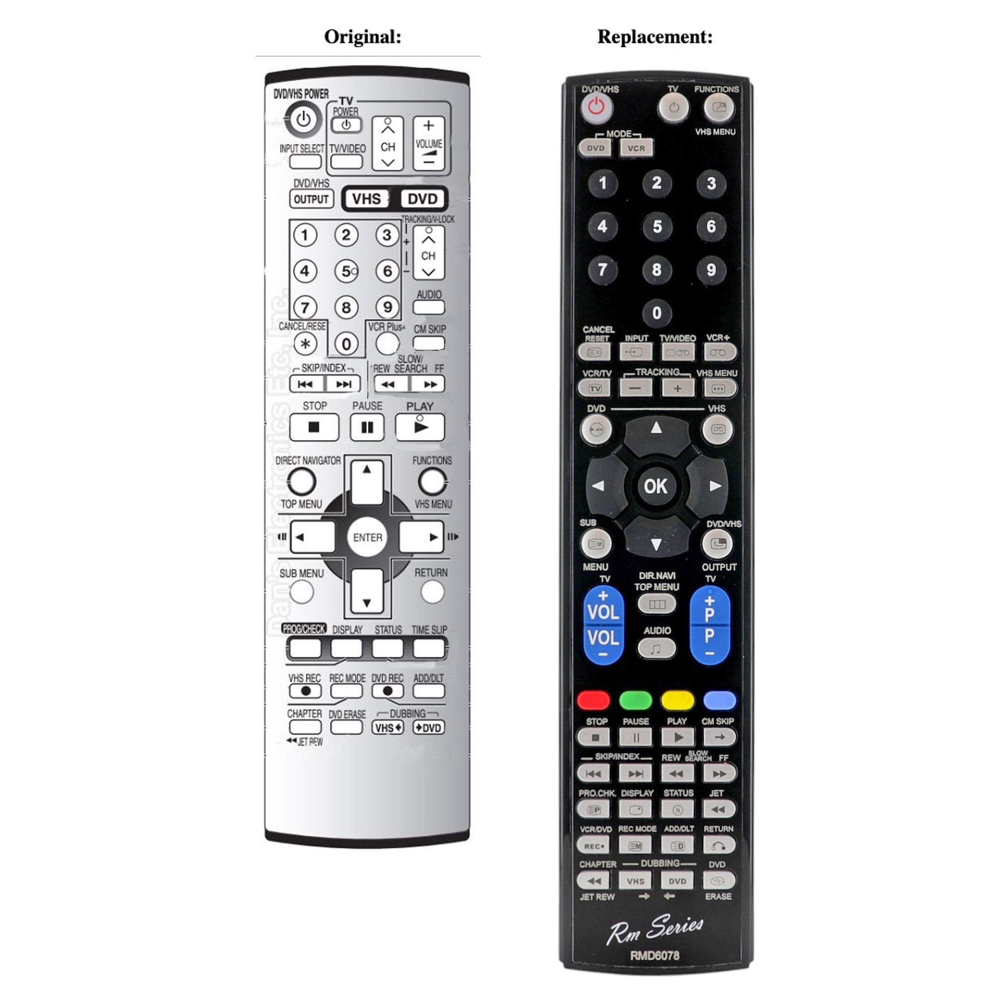 Panasonic N2QAJC000016 Blu-ray Remote Control