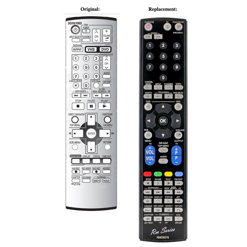 Panasonic Audio, Video, TV, DVD & VCR Remote Controls | OEM ...