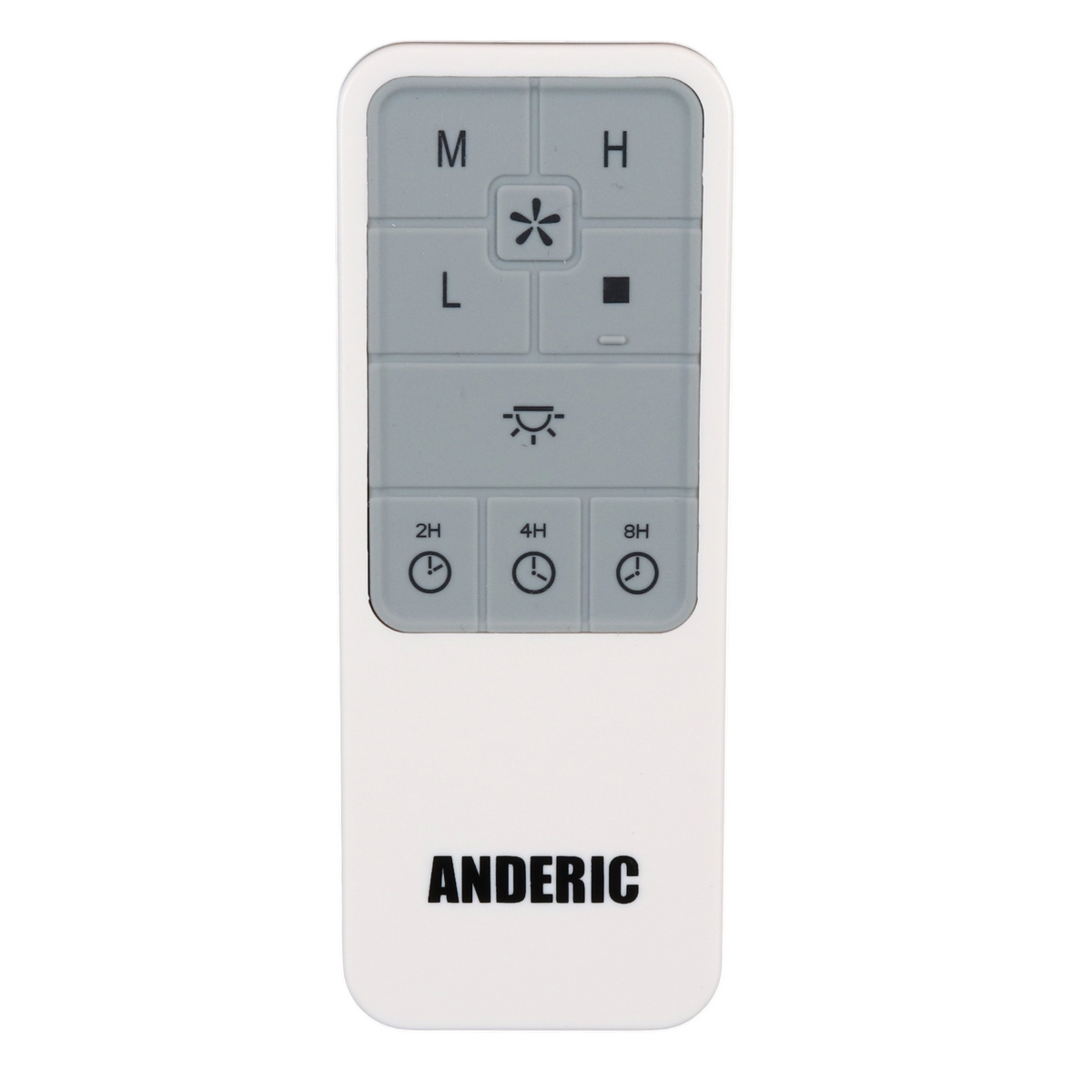 Kit universal de receptor y control remoto para ventilador de techo inteligente WIFI Anderic UC7235T4 - Compatible con Google Home y Alexa