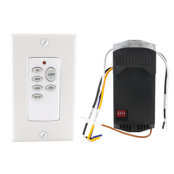 CHQ9051T Wireless Wall Switch Ceiling Fan Remote Control For 3-Speed Fans With Up & Down Light And Reverse Keys - View #12