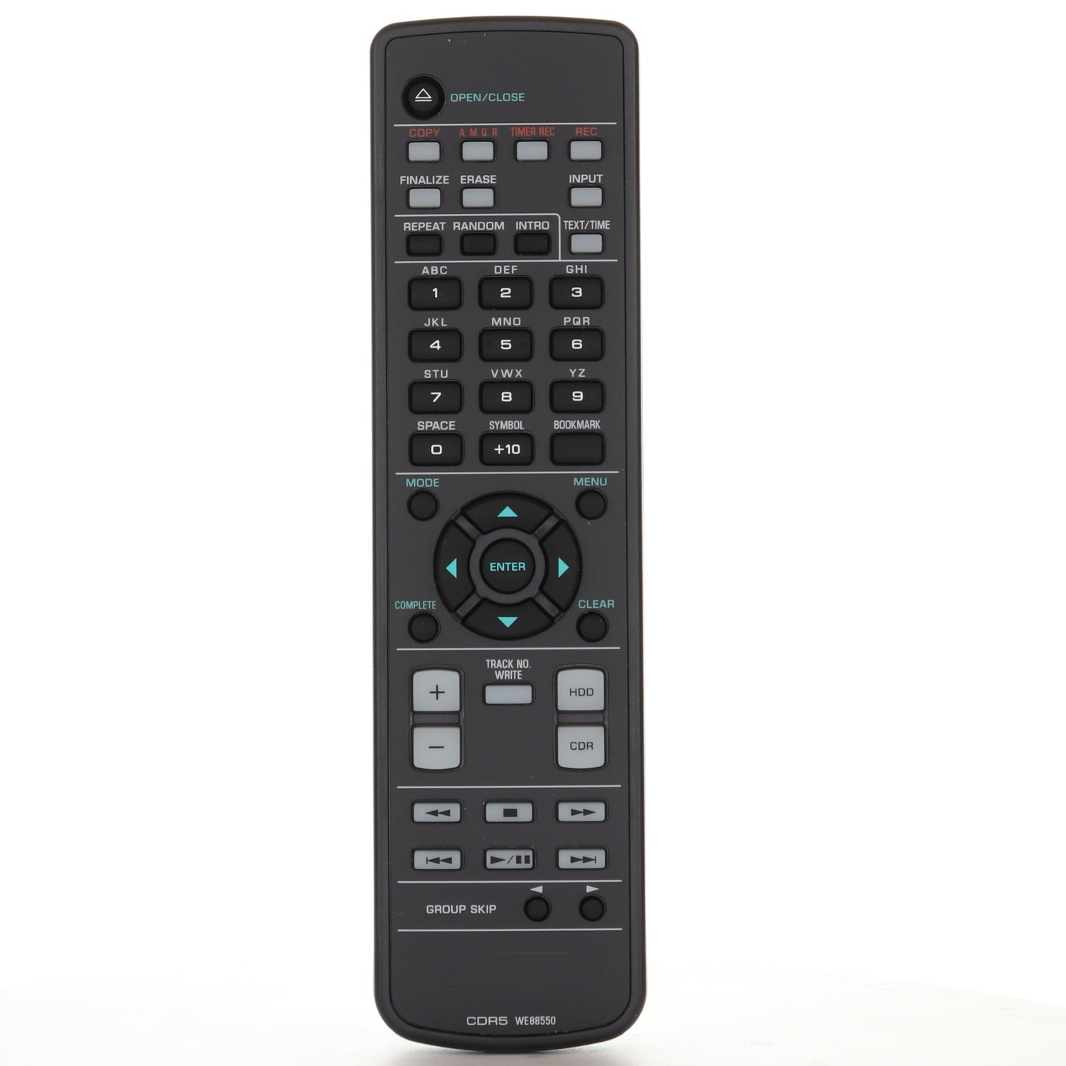 Yamaha CDR5 CD Cassette Disk Remote Control - WE885500