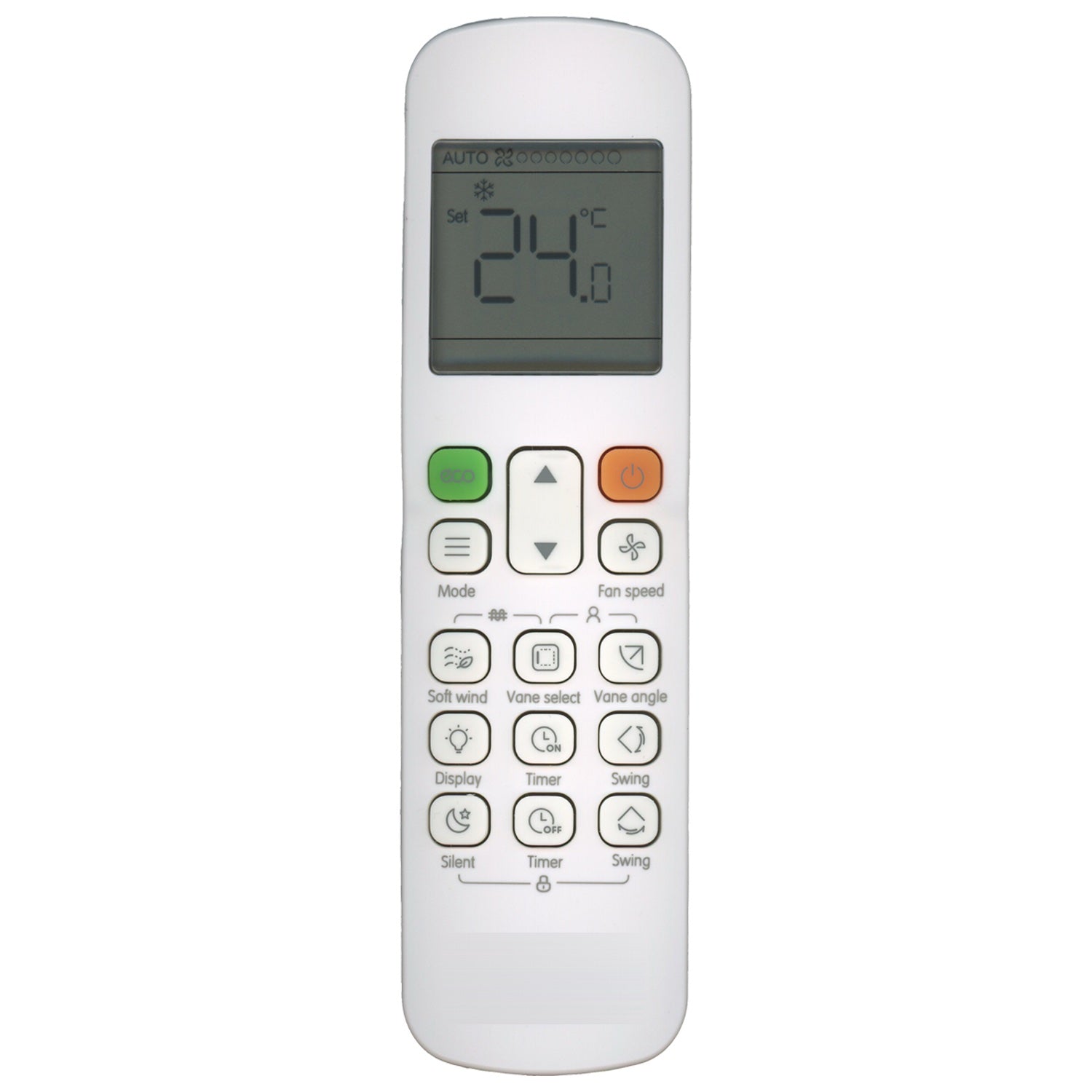 Carrier WL-12F-CM - RM02A/BGE-A Air Conditioner Remote Control