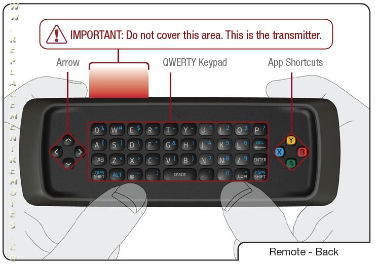 Vizio XRD1BR Blu-ray Remote Control