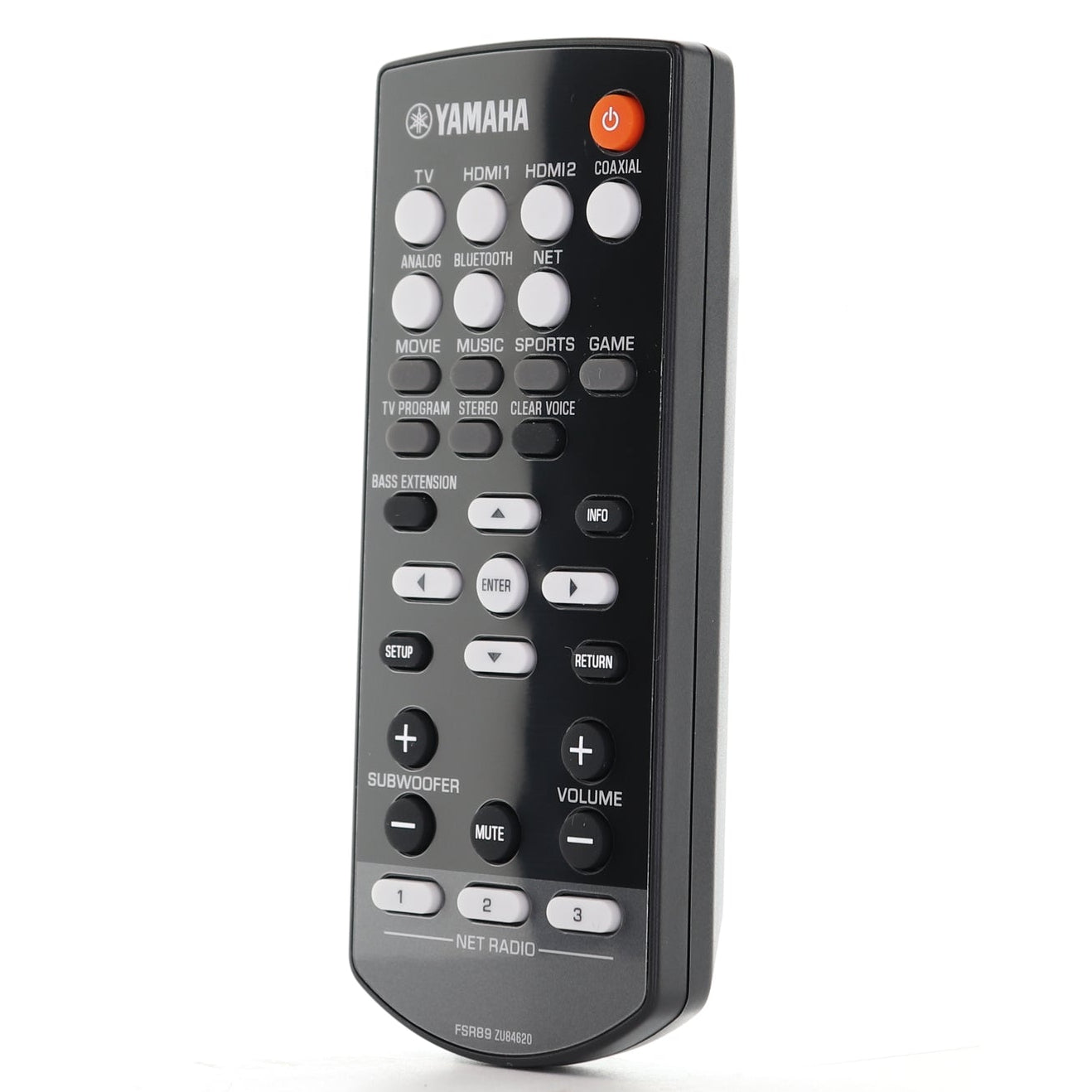 Control remoto para barra de sonido Yamaha FSR89 - ZU846200