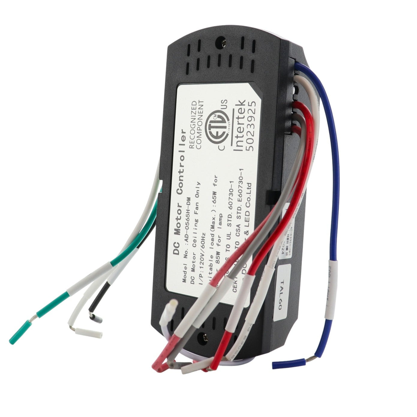 Harbor Breeze AD-0565H-DM DC Motor Remote Controller Receiver | For 60” Ceiling Fans – AD0565HDM