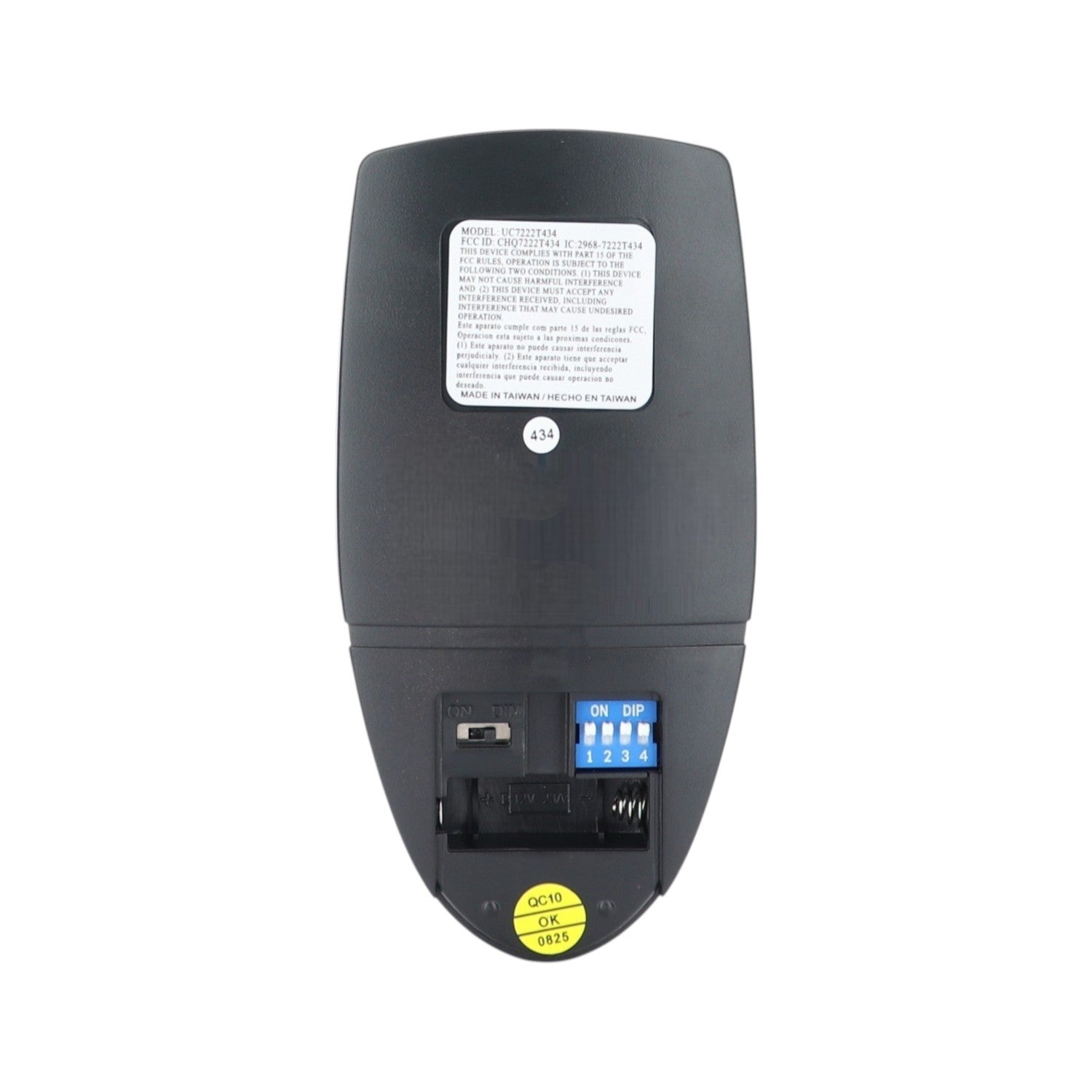 Control remoto para ventilador de techo Home Decorators Collection TR171B - KUJCE10205