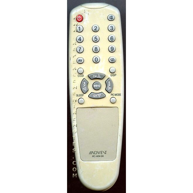 Advent RCA040A TV Remote Control