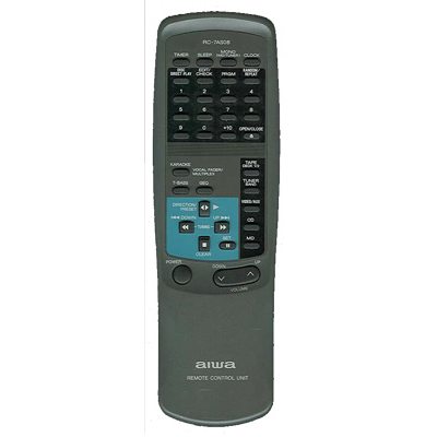 Aiwa 87NFR610010 Audio Remote Control