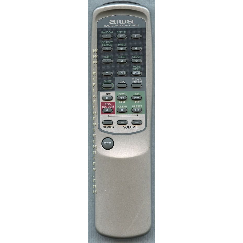 Control remoto de audio Aiwa RC6AS20