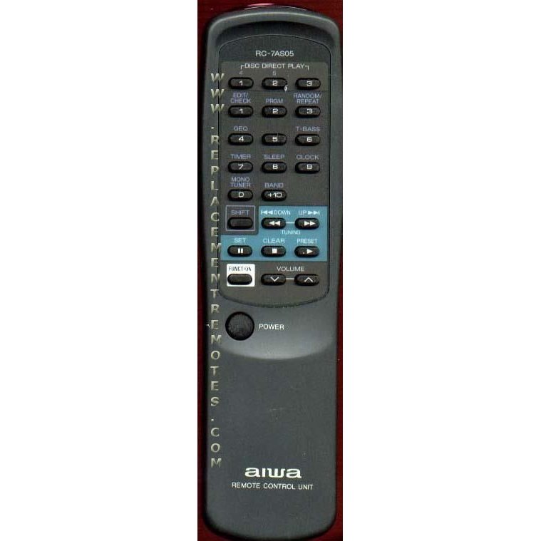 Mando a distancia de audio Aiwa RC7AS05