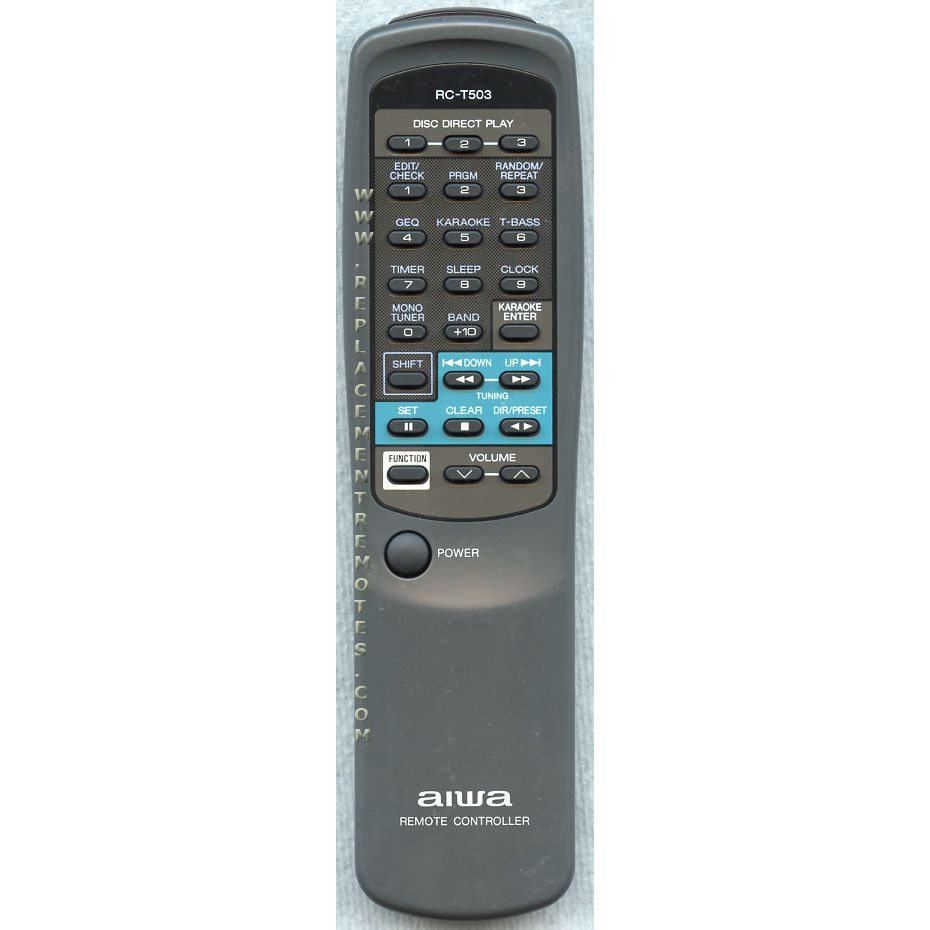 Aiwa RCT503 Audio Remote Control
