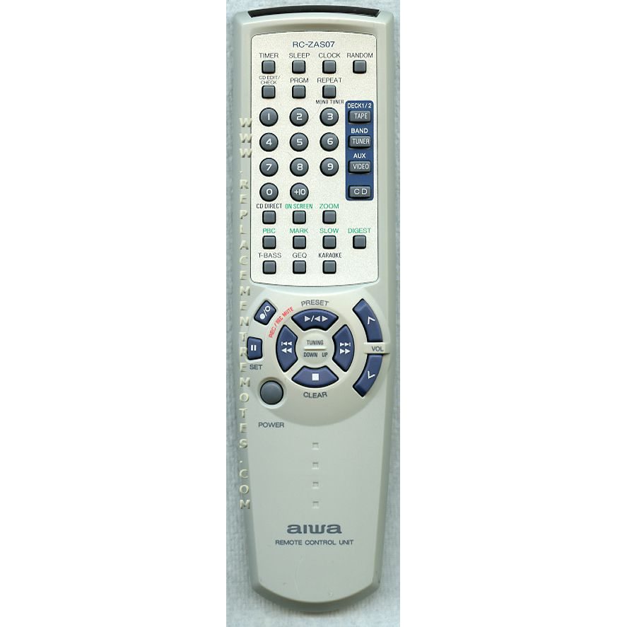 Aiwa RCZAS04 Audio Remote Control