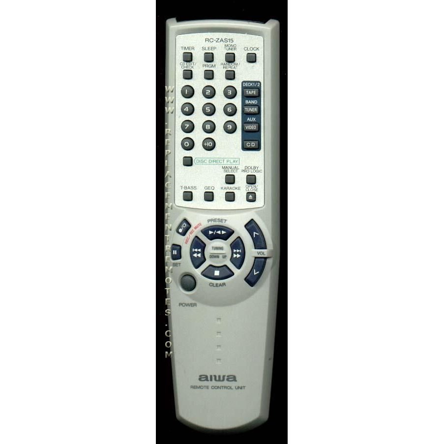 Aiwa RCZAS15 Audio Remote Control