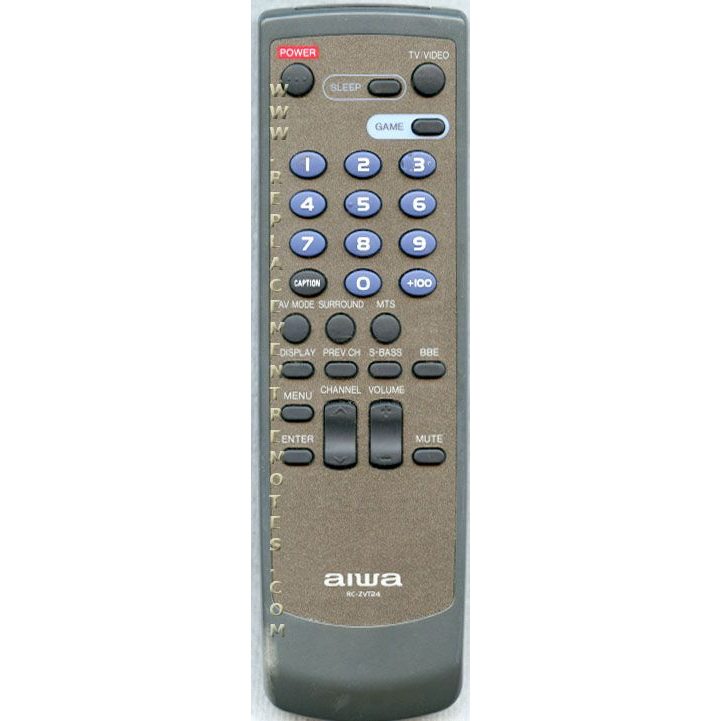 Aiwa RCZVT24 TV Remote Control