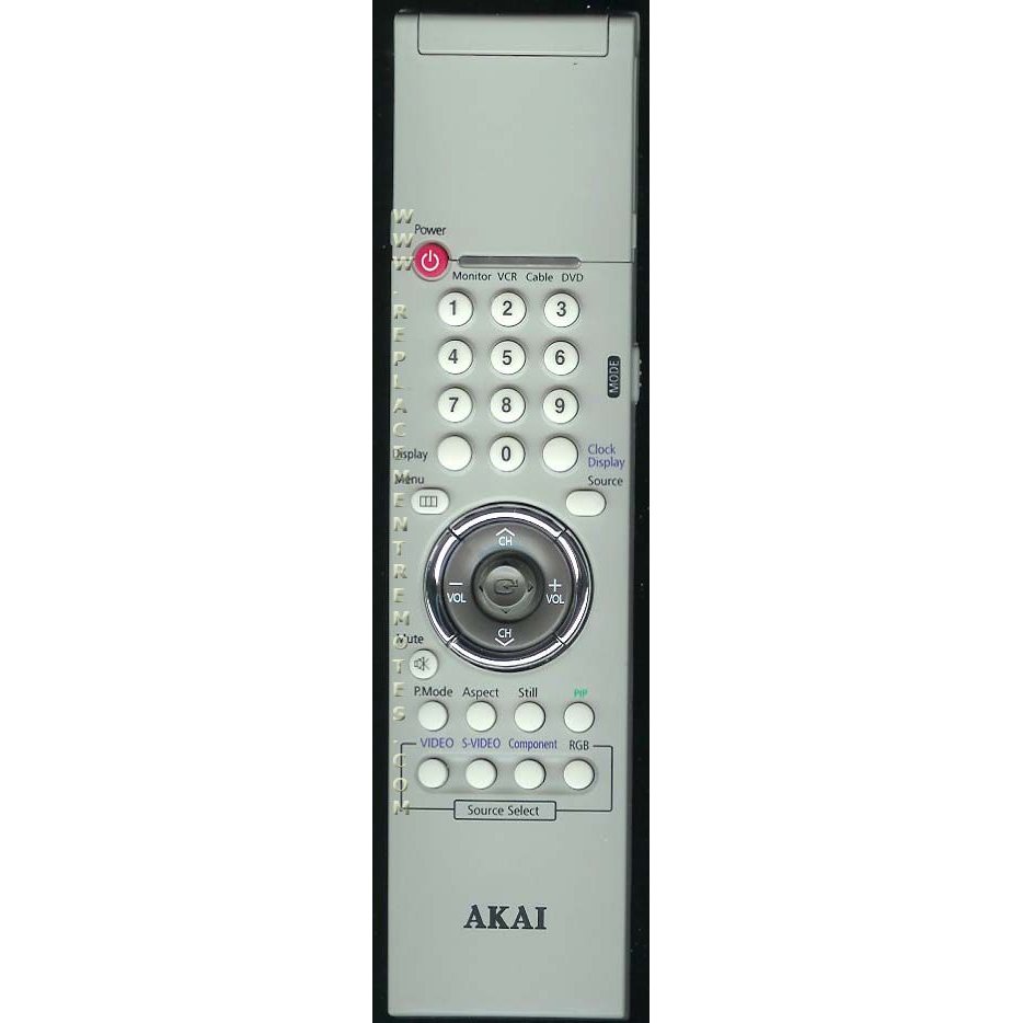 Akai 00222D TV Remote Control