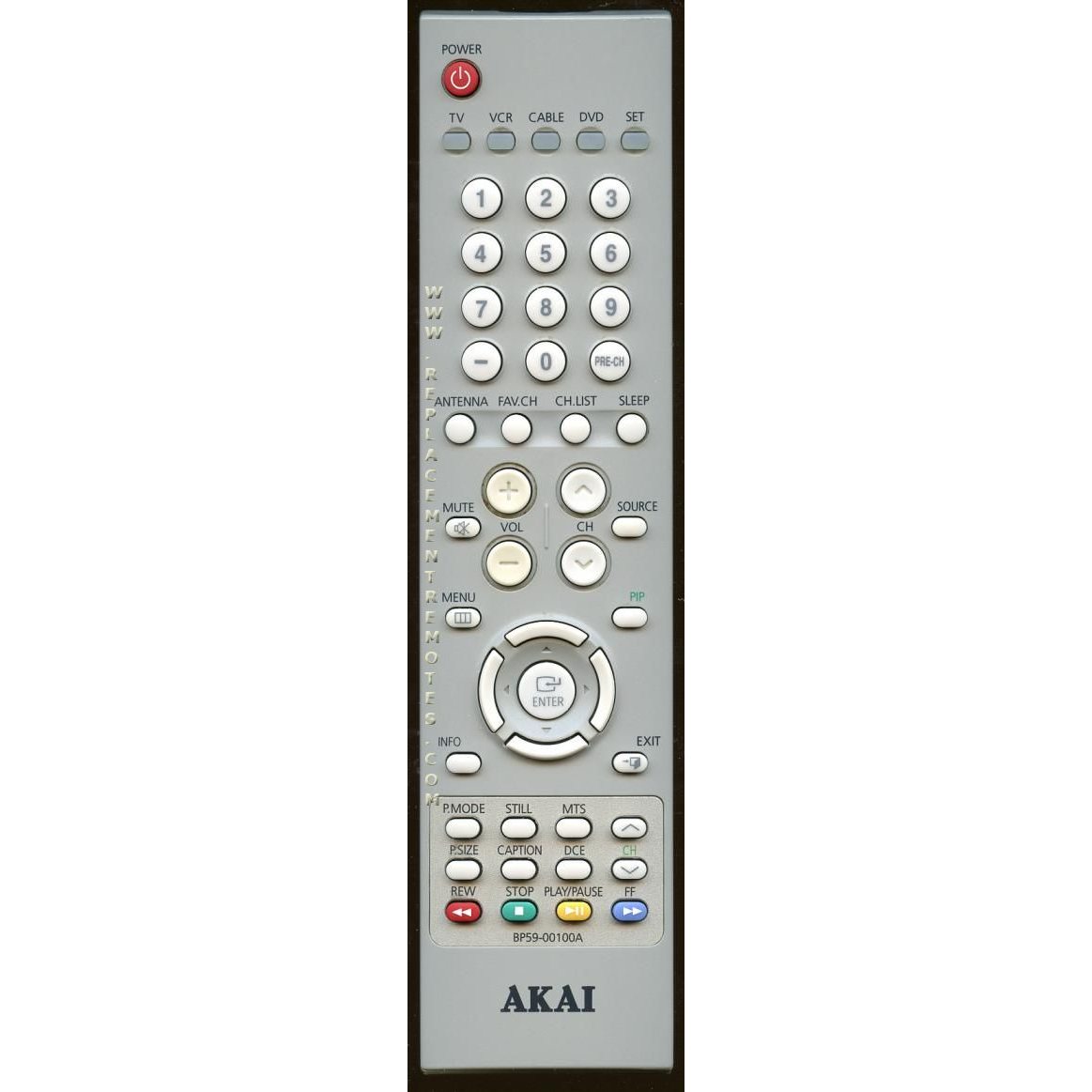 Control remoto para TV Akai BP5900100A