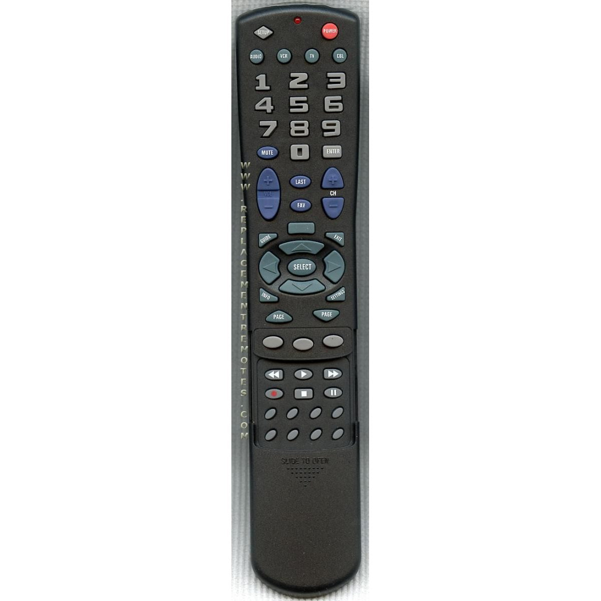 Akai UN11000 TV Remote Control