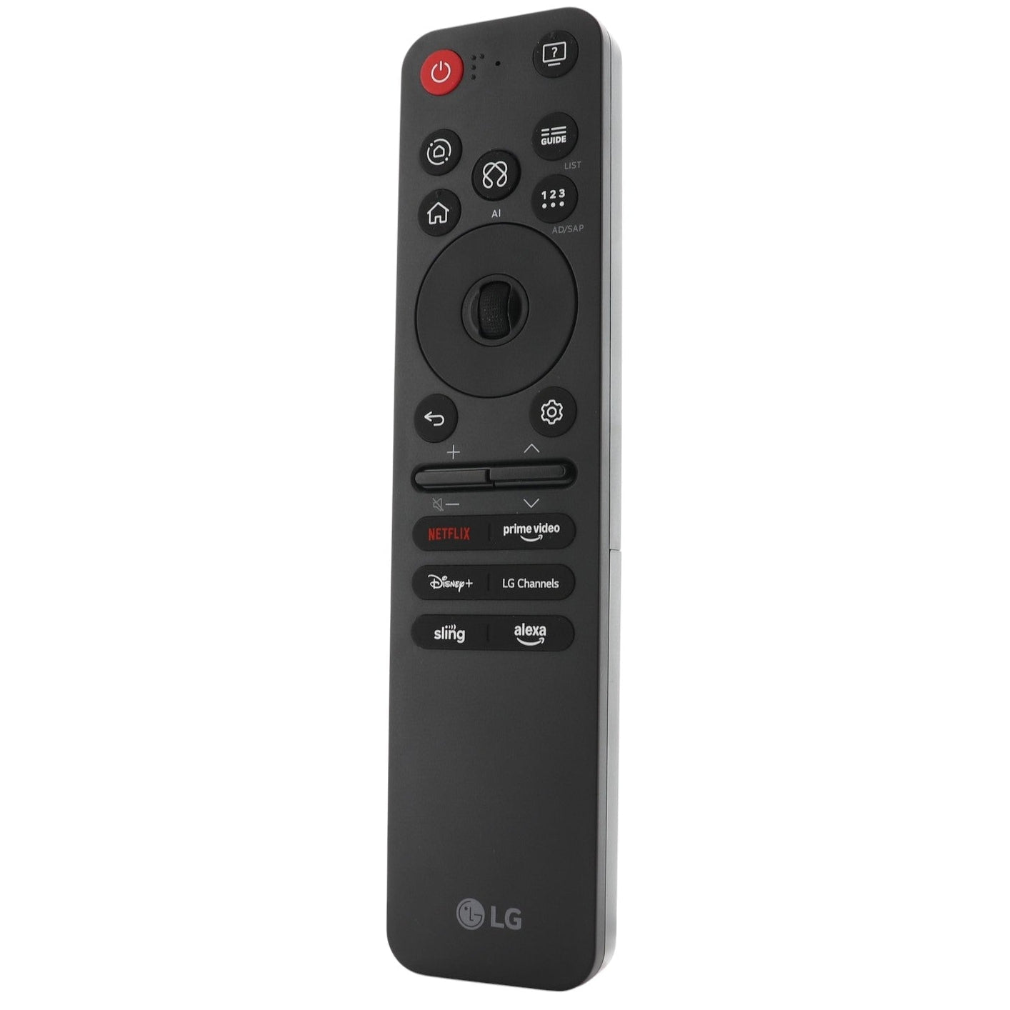 LG MR25GA 2025 Magic TV Remote Control | AI | Voice | Netflix | Prime Video | Disney+ | LG Channels | Sling | Alexa - AKB76046602