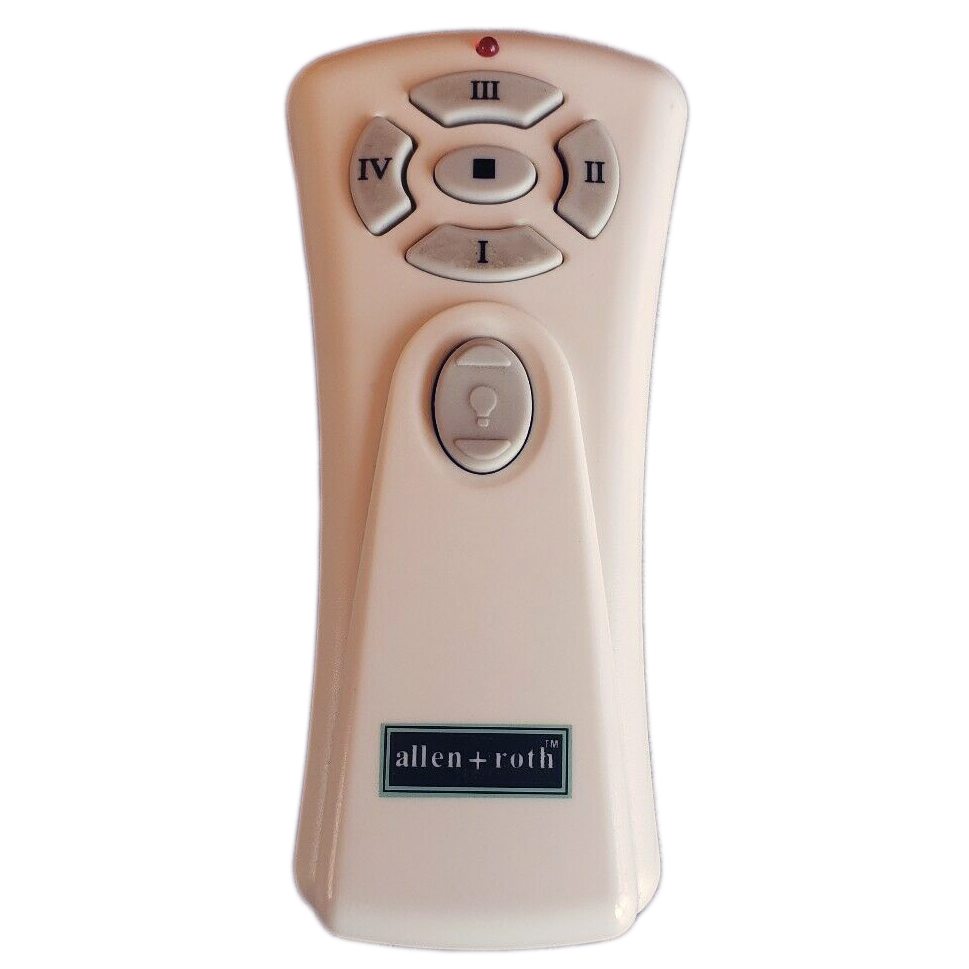 Télécommande pour ventilateur de plafond Allen + Roth UC7080T1