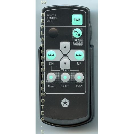 Alpine 01T75235W09 Audio Remote Control