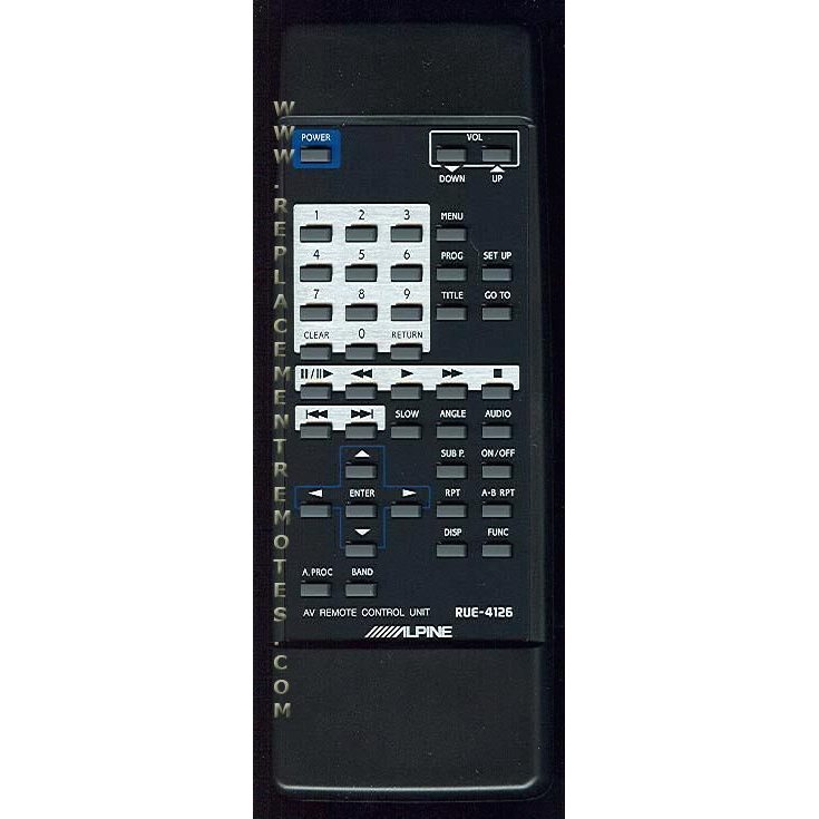 Control remoto de audio Alpine DVA5200