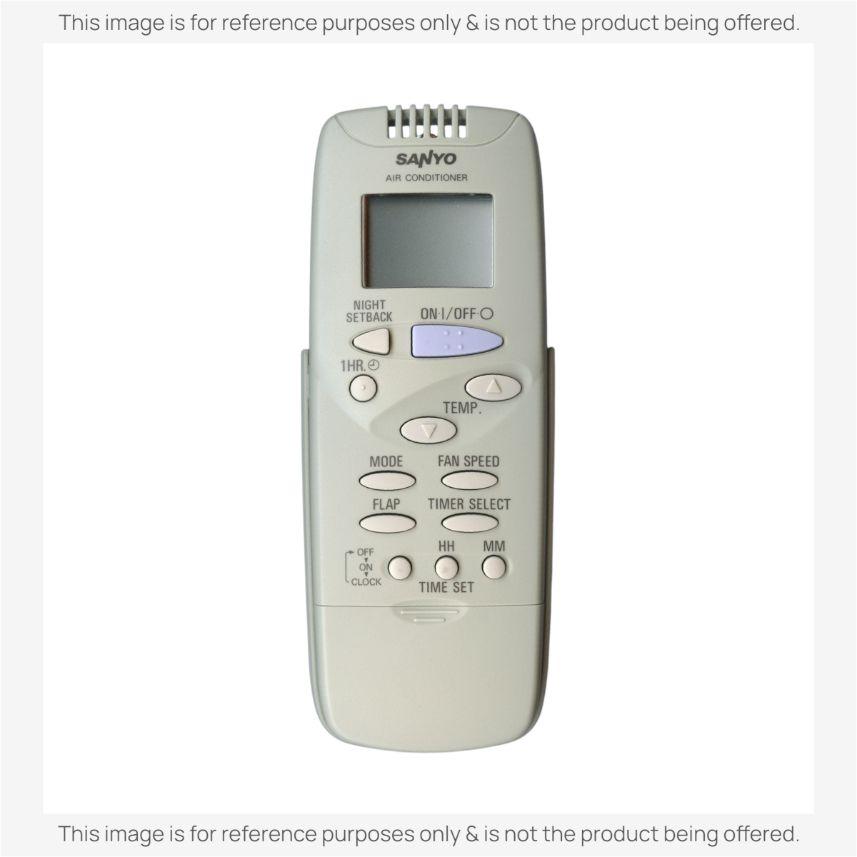Anderic replacement remote control for air conditioners with LCD screen and various function buttons