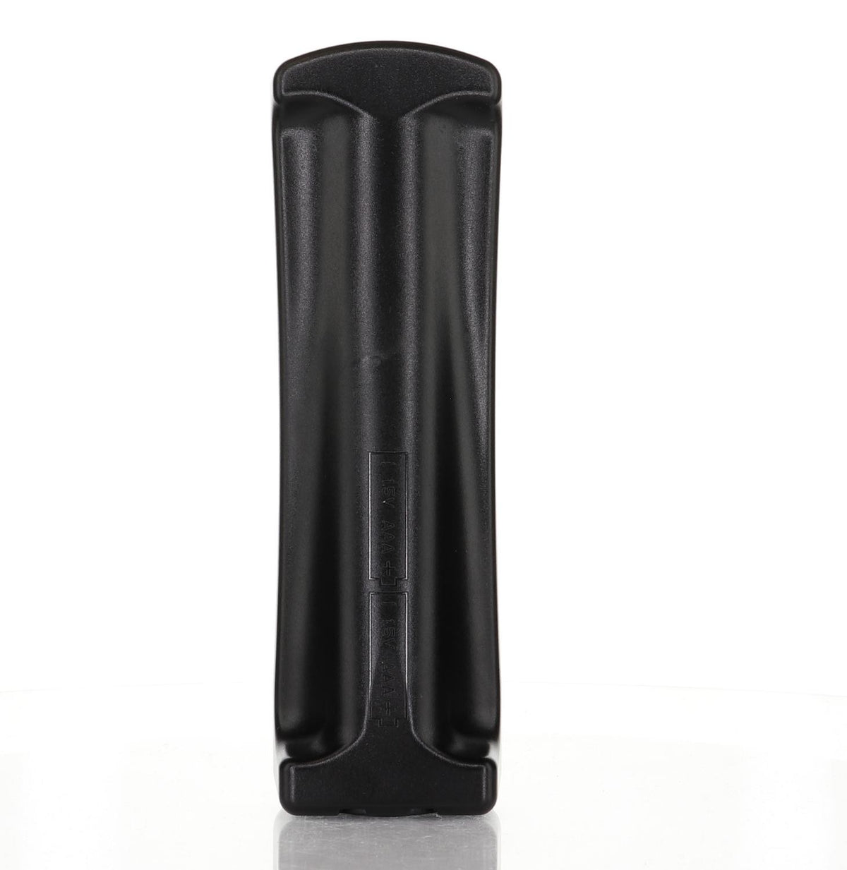 Anderic antimicrobial 1-device universal remote control with a black, easy-to-clean sealed surface.