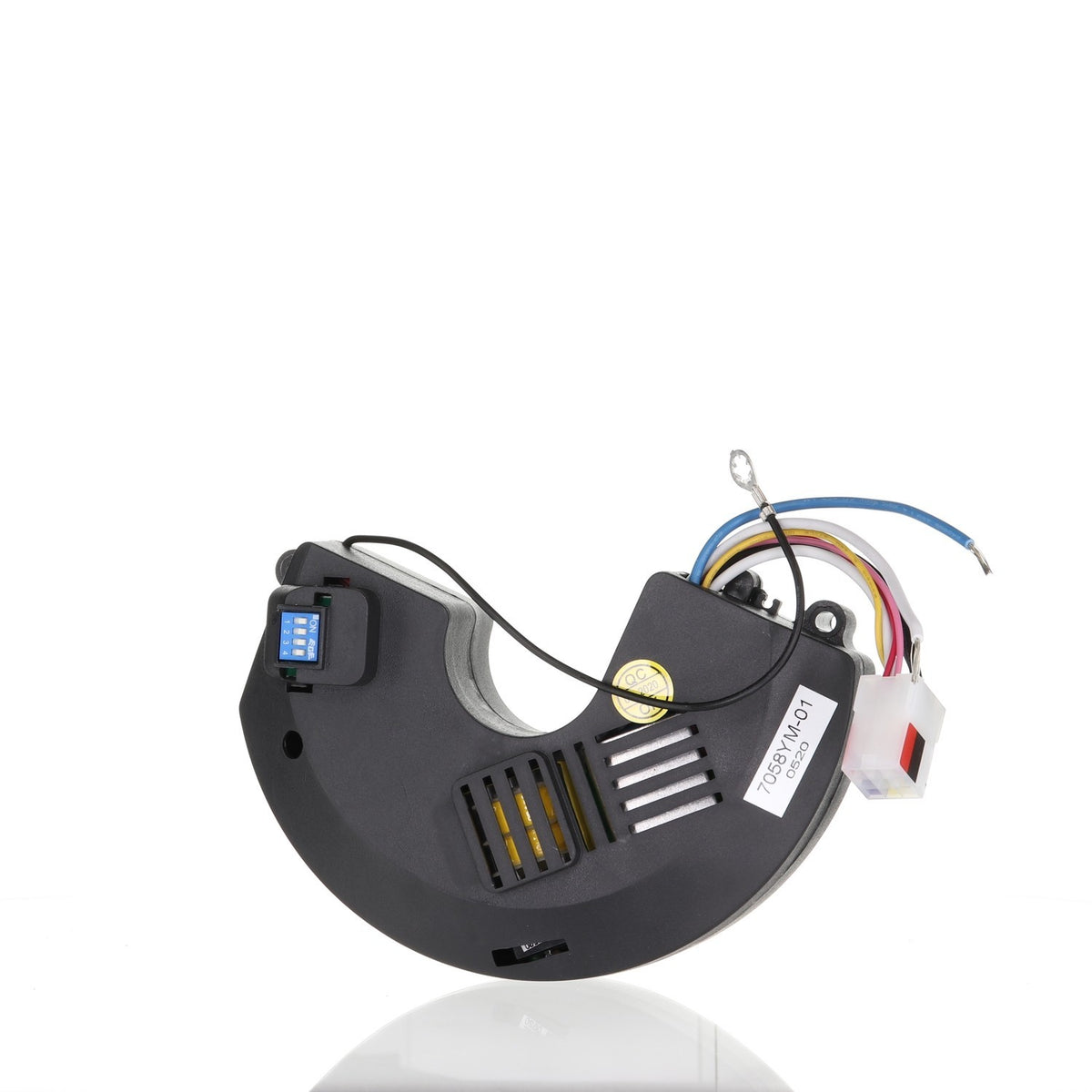 Anderic UC7058RY ceiling fan receiver replacement for Hampton Bay models with wiring harness and dip switches
