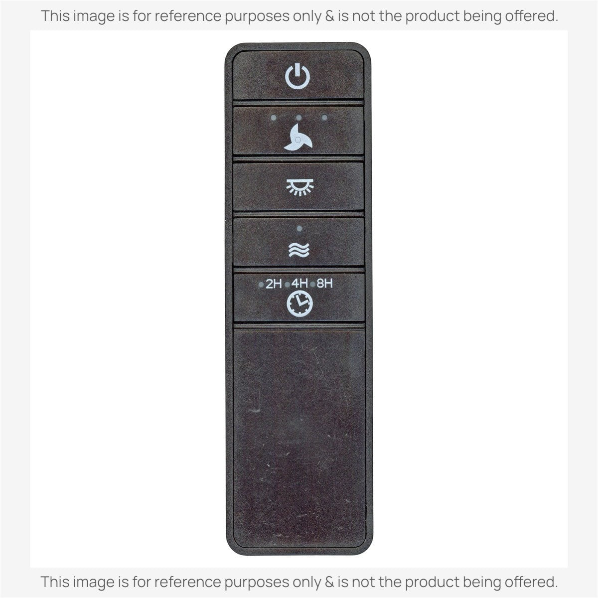 Anderic ceiling fan remote control with speed, light, and timer buttons for Hampton Bay fan replacement.