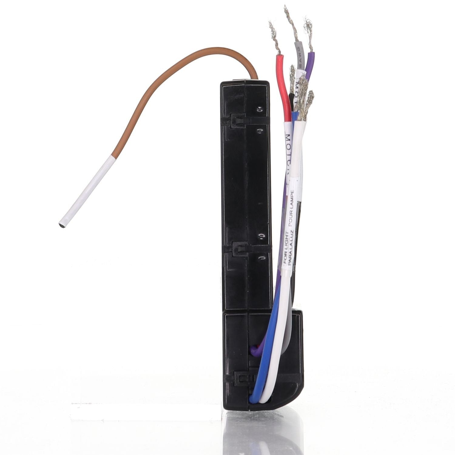 Anderic DC ceiling fan receiver replacement for Monte Carlo DC8-56HED-L with multi-colored wiring and antenna