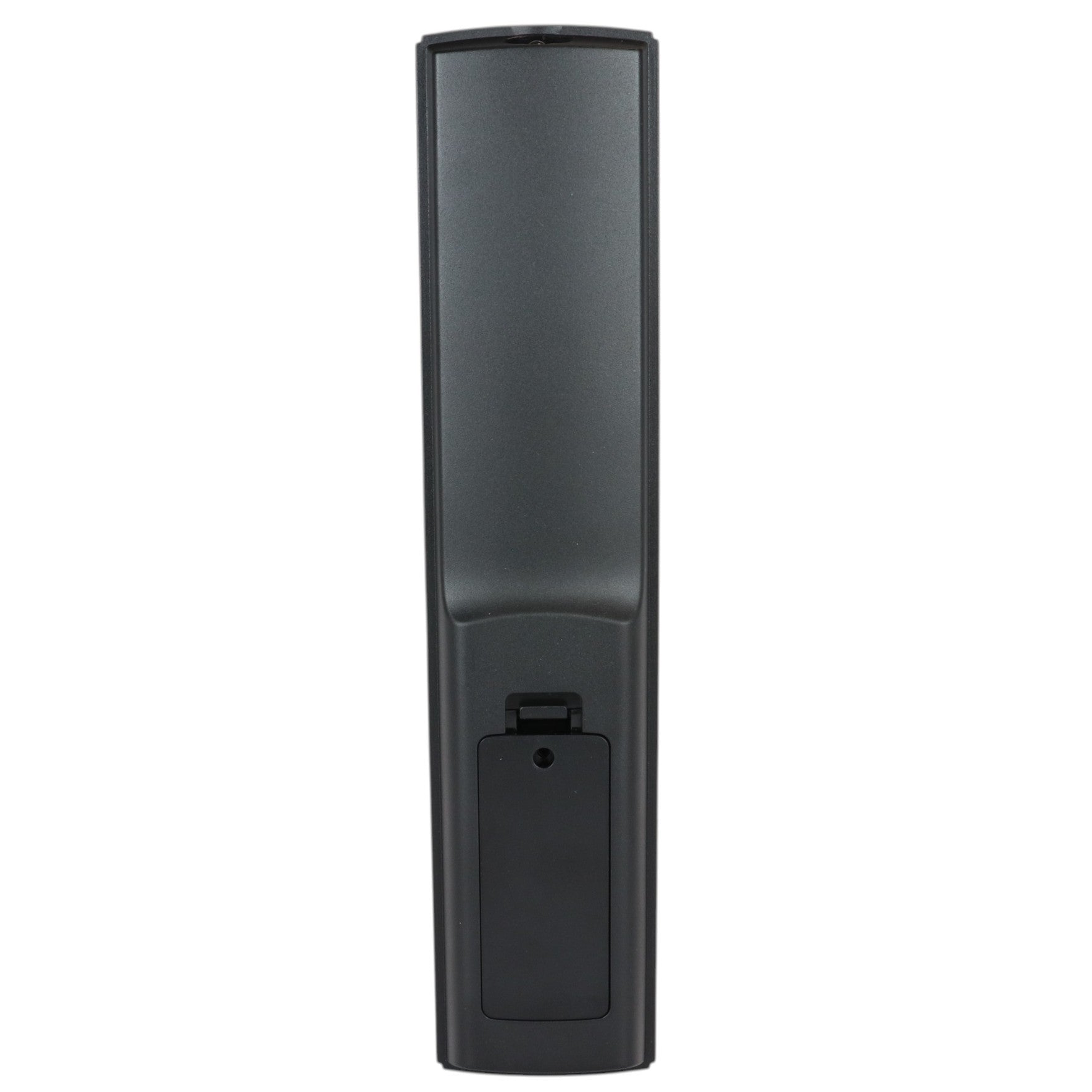Anderic replacement remote control for Emerson TV and DVD units, showing the black plastic back battery compartment.